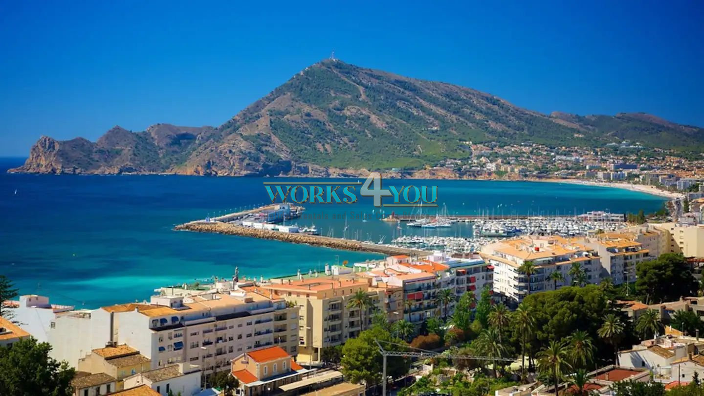 Cozy Duplex apartment for 4 persons with great views in Altea old town