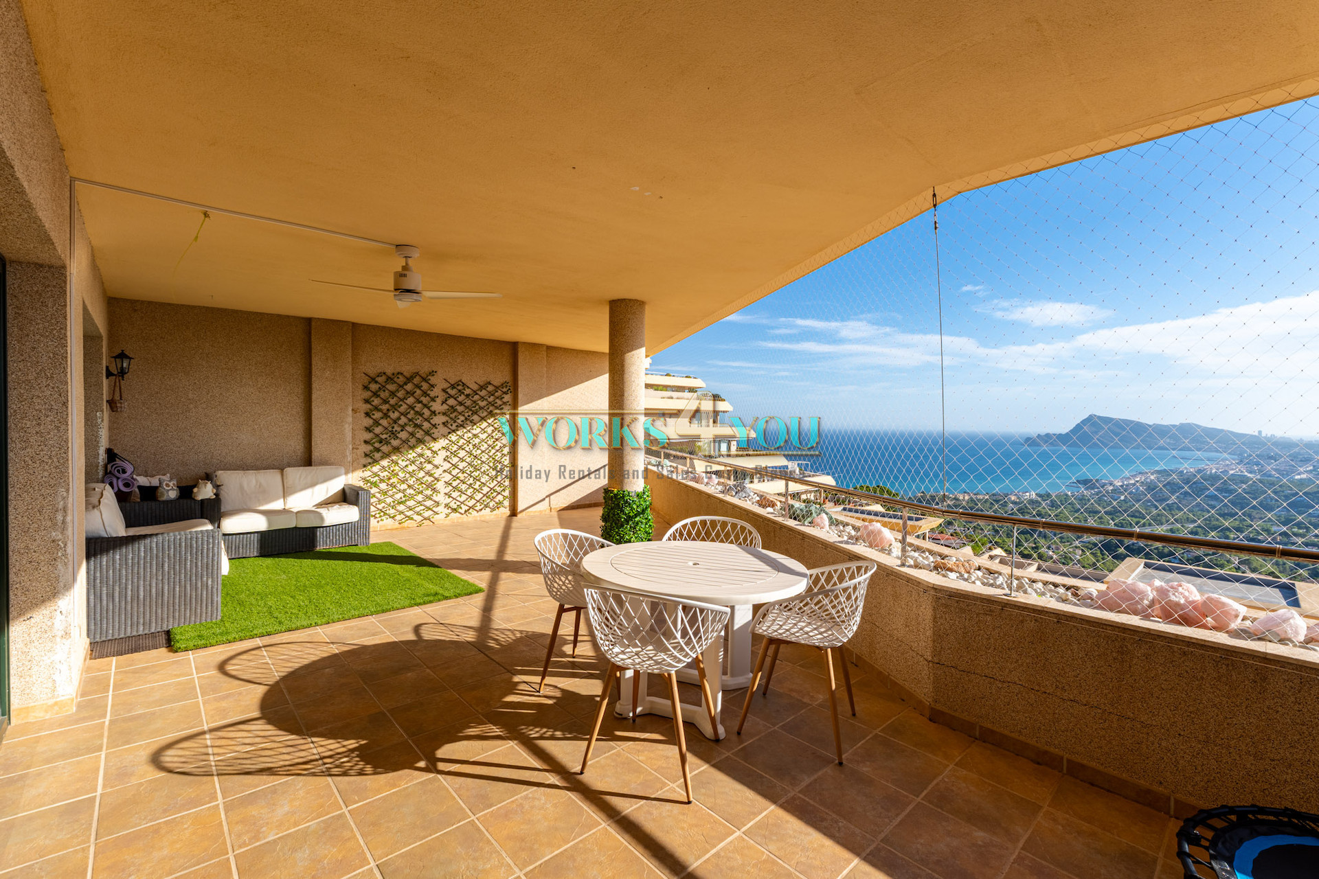 Modern 2-Bedroom Penthouse with Panoramic Sea & Mountain Views in Sierra de Altea