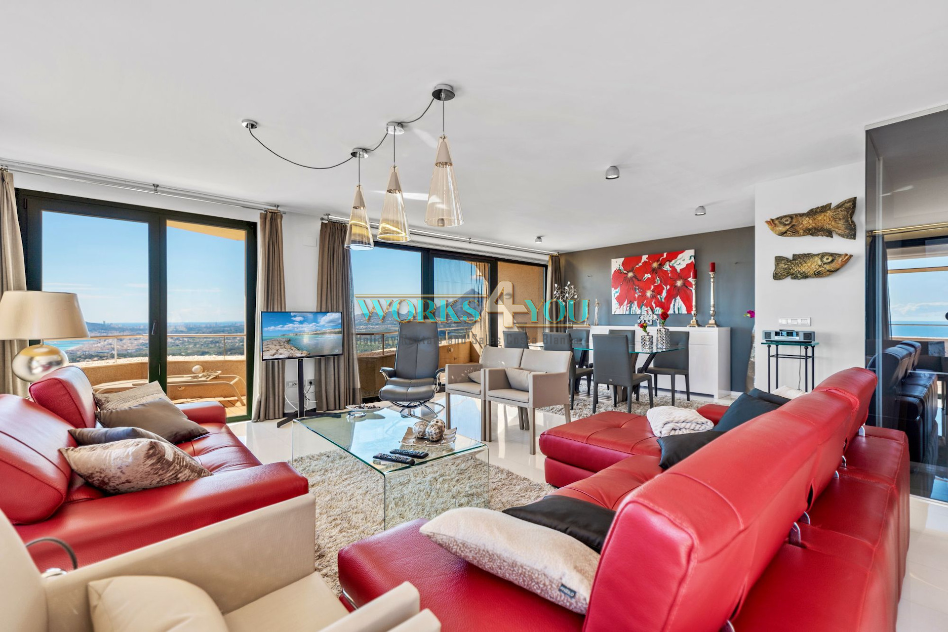 Luxury Duplex Penthouse in Altea La Vella with 91m² Terrace & Panoramic Sea Views