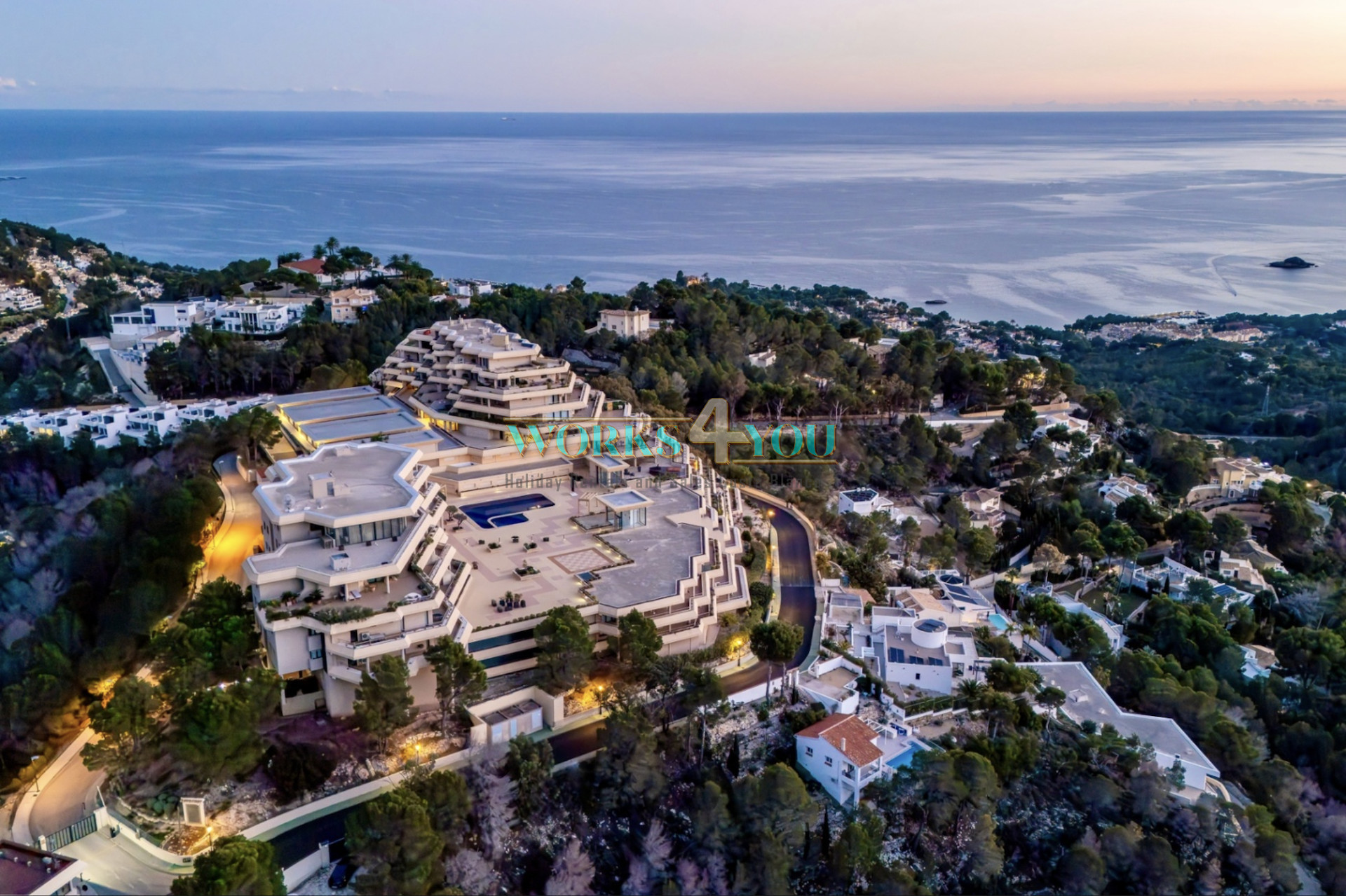 Stunning Sea-View Apartment with Huge Terrace in Altea La Vella