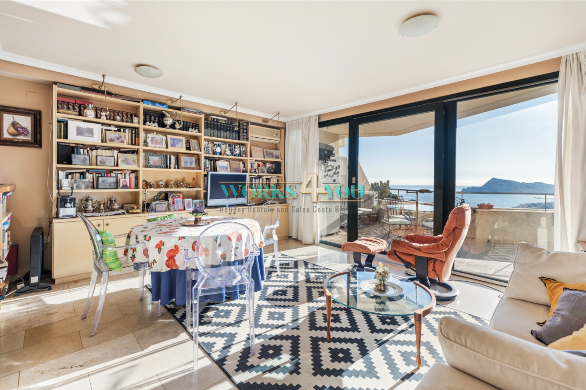 Stunning Sea-View Apartment with Huge Terrace in Altea La Vella – foto 3