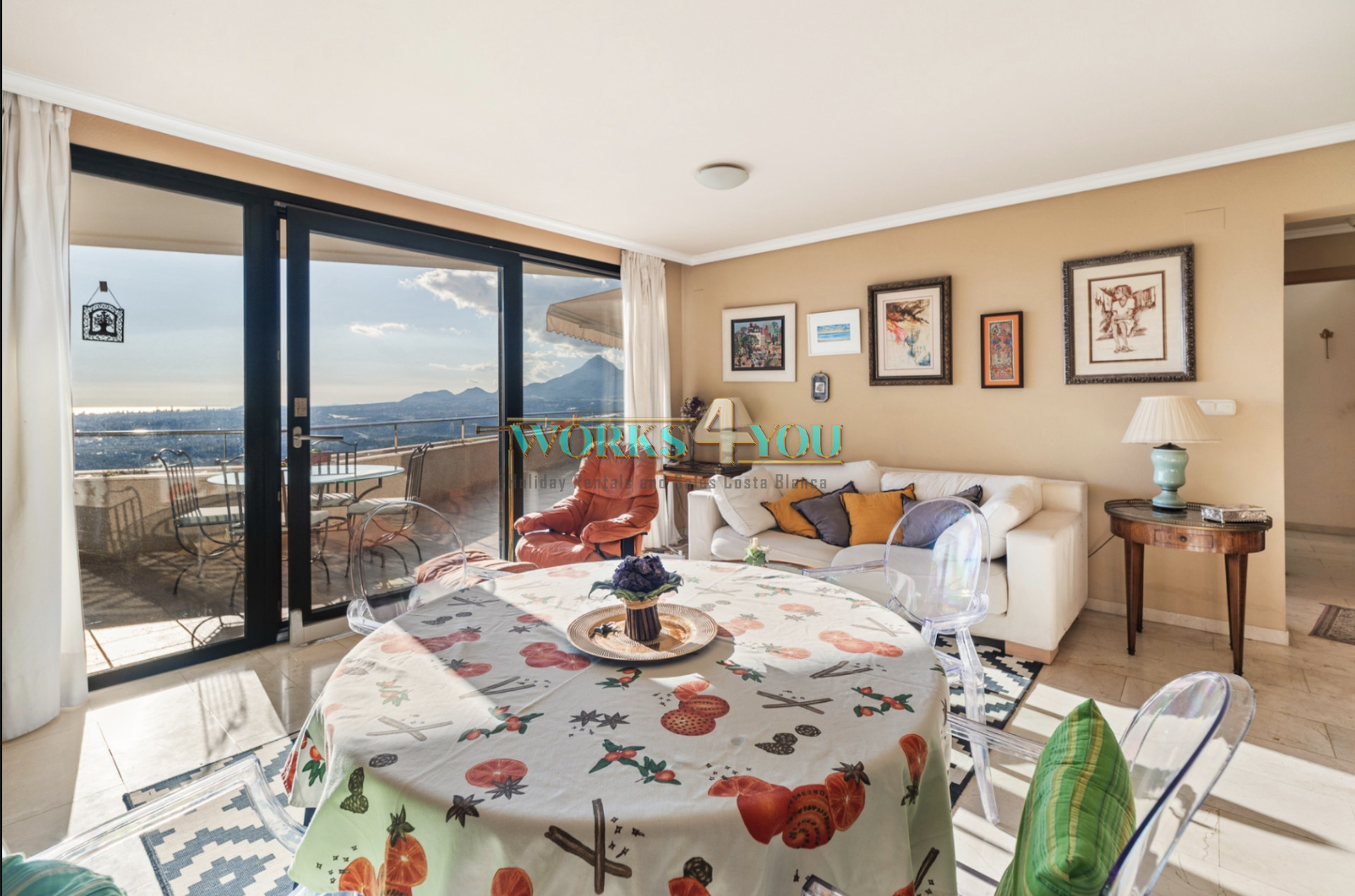 Stunning Sea-View Apartment with Huge Terrace in Altea La Vella – foto 5