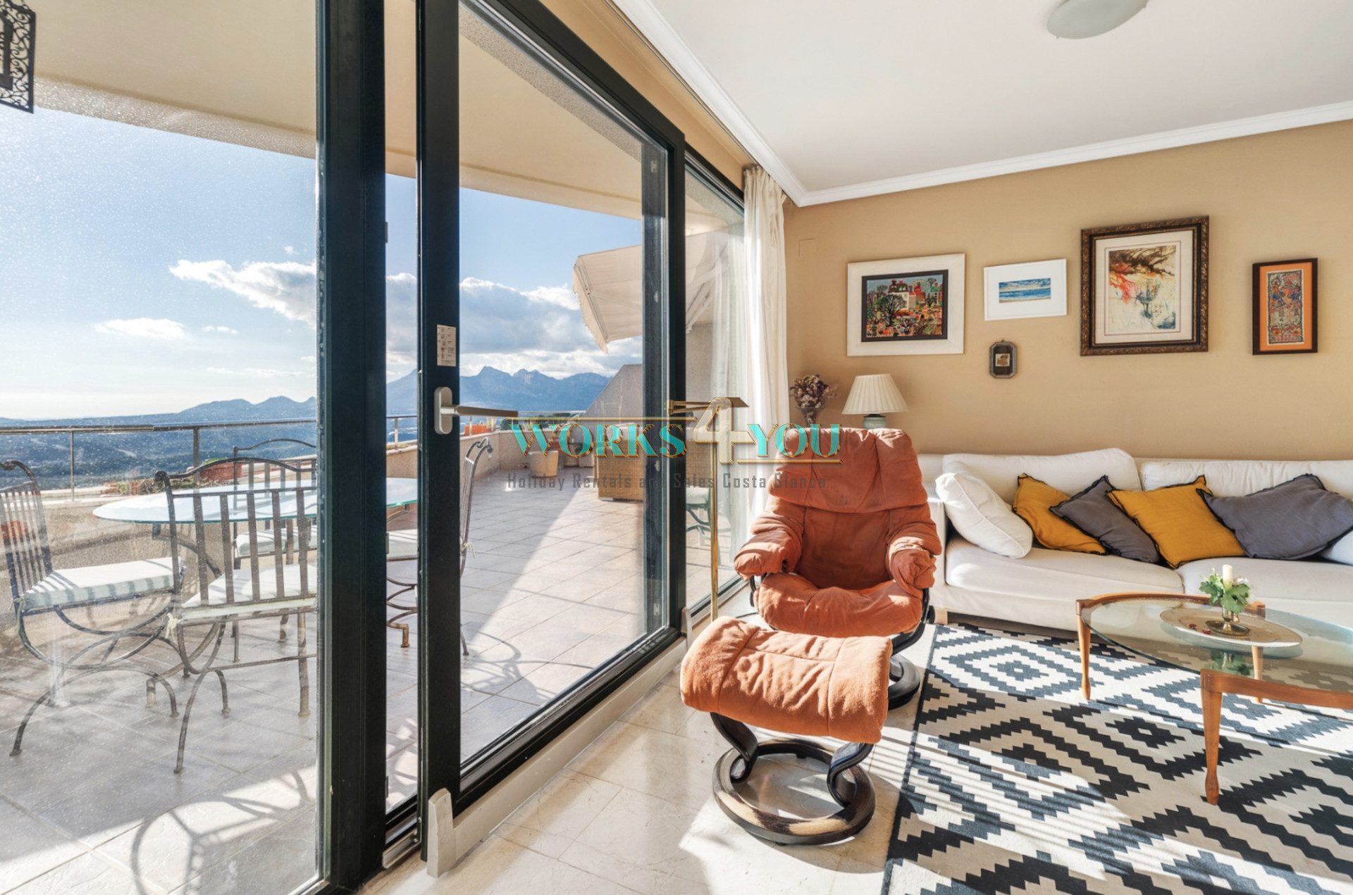 Stunning Sea-View Apartment with Huge Terrace in Altea La Vella – foto 6