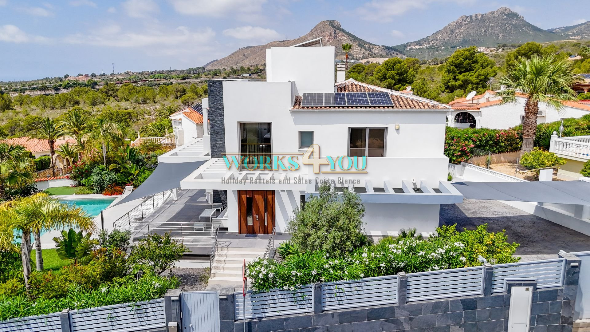Modern Villa in This Suburb of La Nucía with Solar power – foto 35