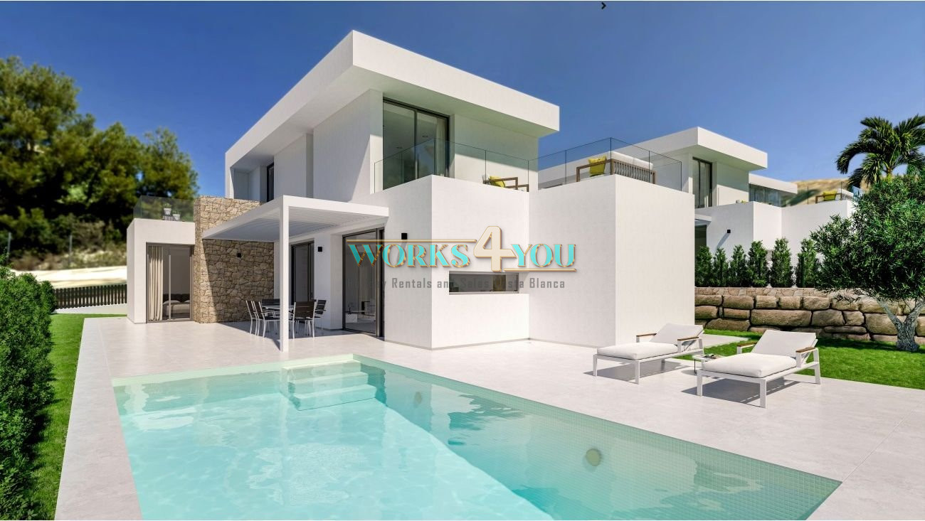 Villas ESSENTIAL IN SIERRA CORTINA with private pool in Finestrat